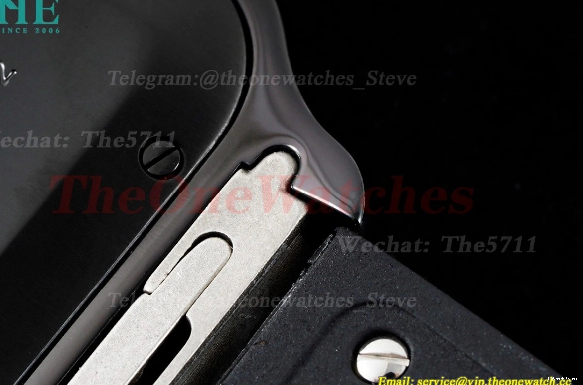 Cartier Mens MY9019 XL Rmn Black GF 40MM PVD RU Santos De 0126